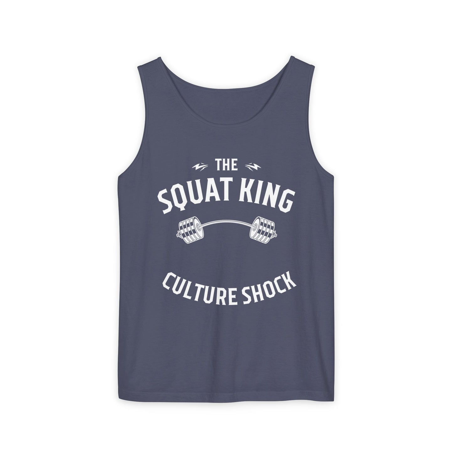 Squat King Unisex Garment-Dyed Tank Top