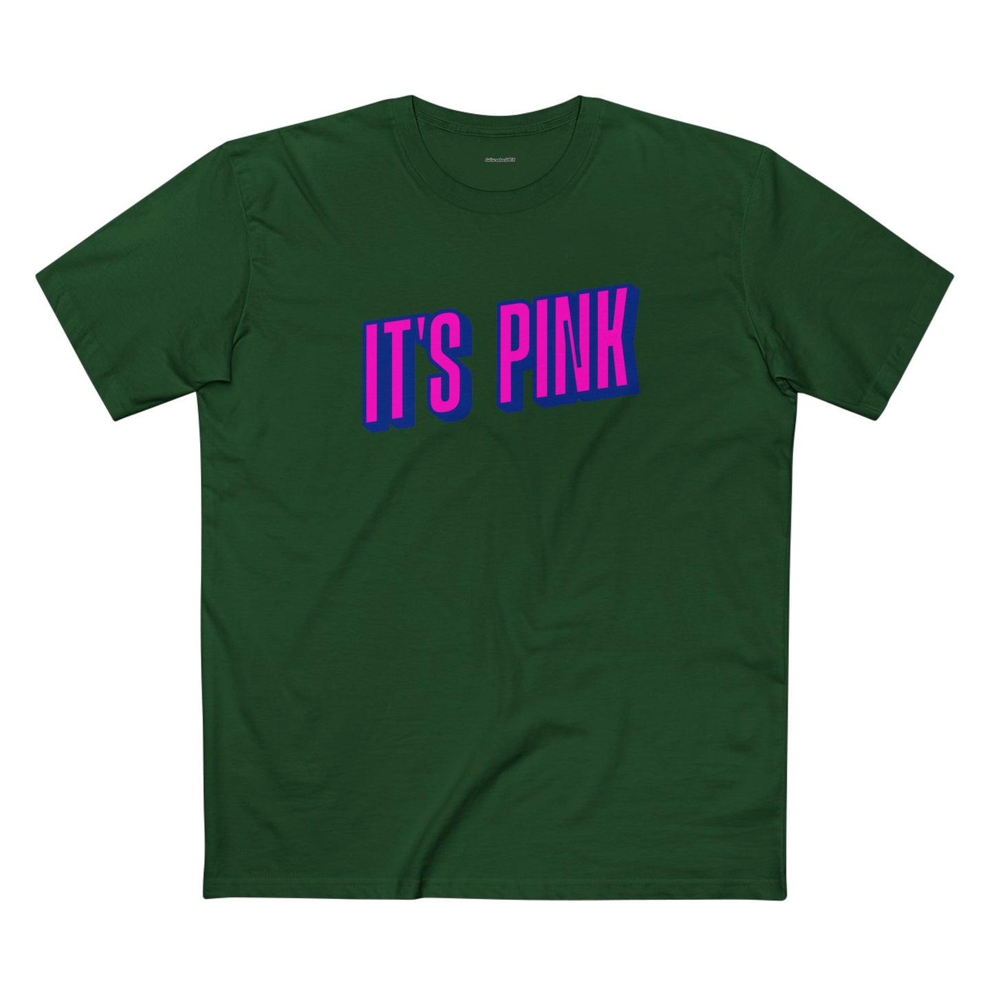 It`s Pink Adult Staple Tee