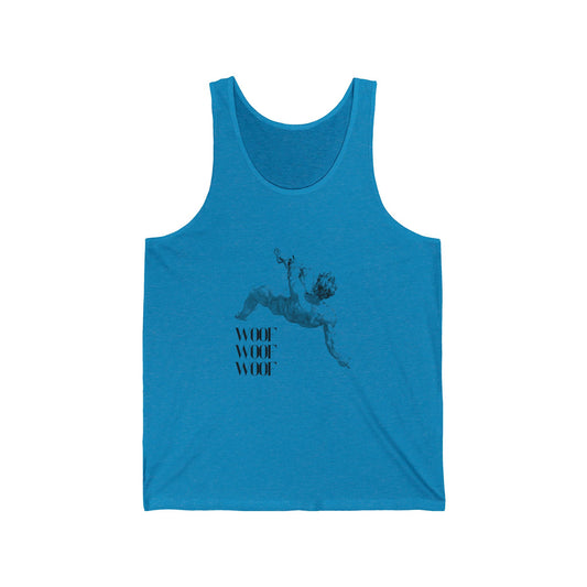 Woof * 3 Unisex Jersey Tank