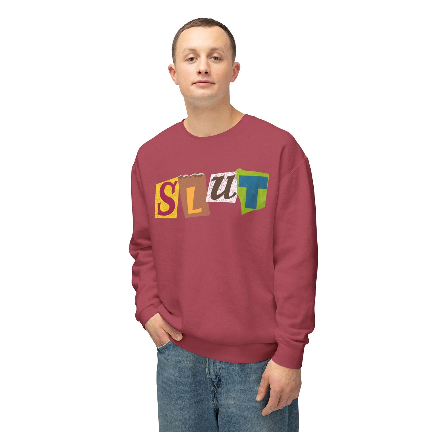 S>LUT Unisex Lightweight Crewneck Sweatshirt