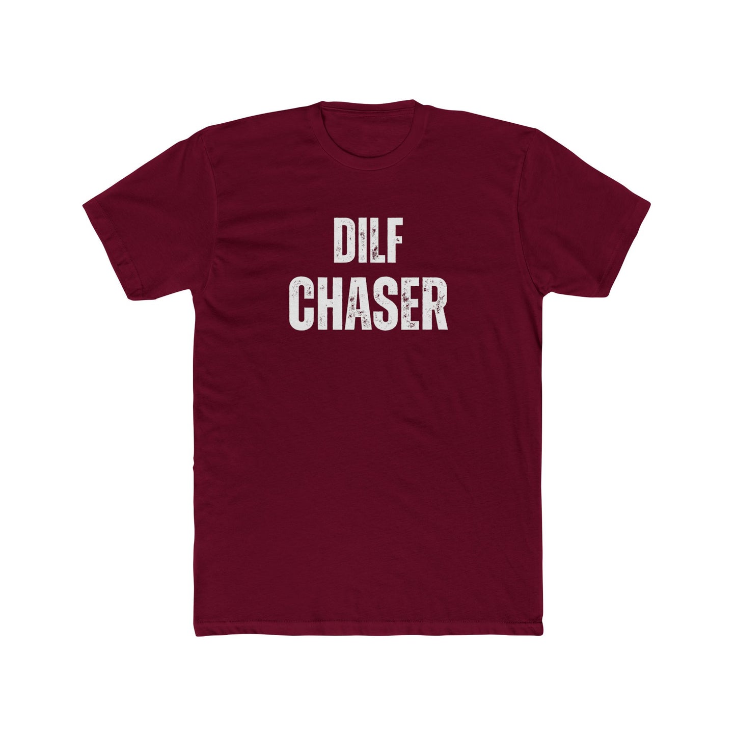 Dilf Chaser Unisex Cotton Crew Tee