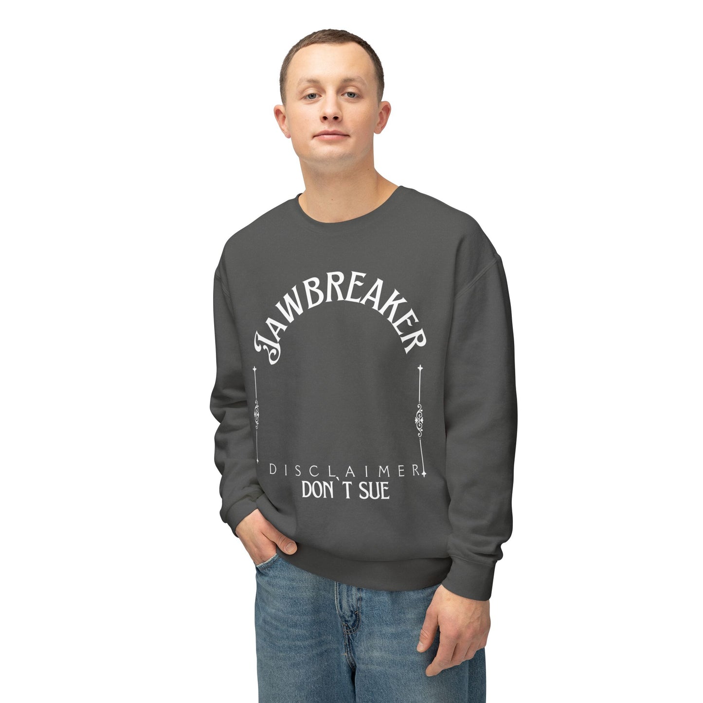 Jawbreaker Unisex Lightweight Crewneck Sweatshirt