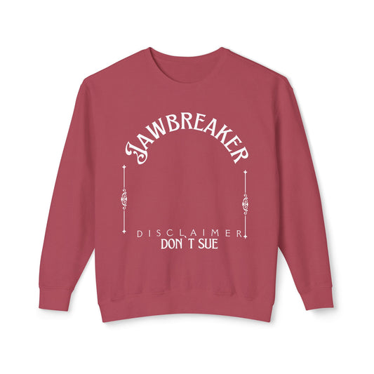 Jawbreaker Unisex Lightweight Crewneck Sweatshirt