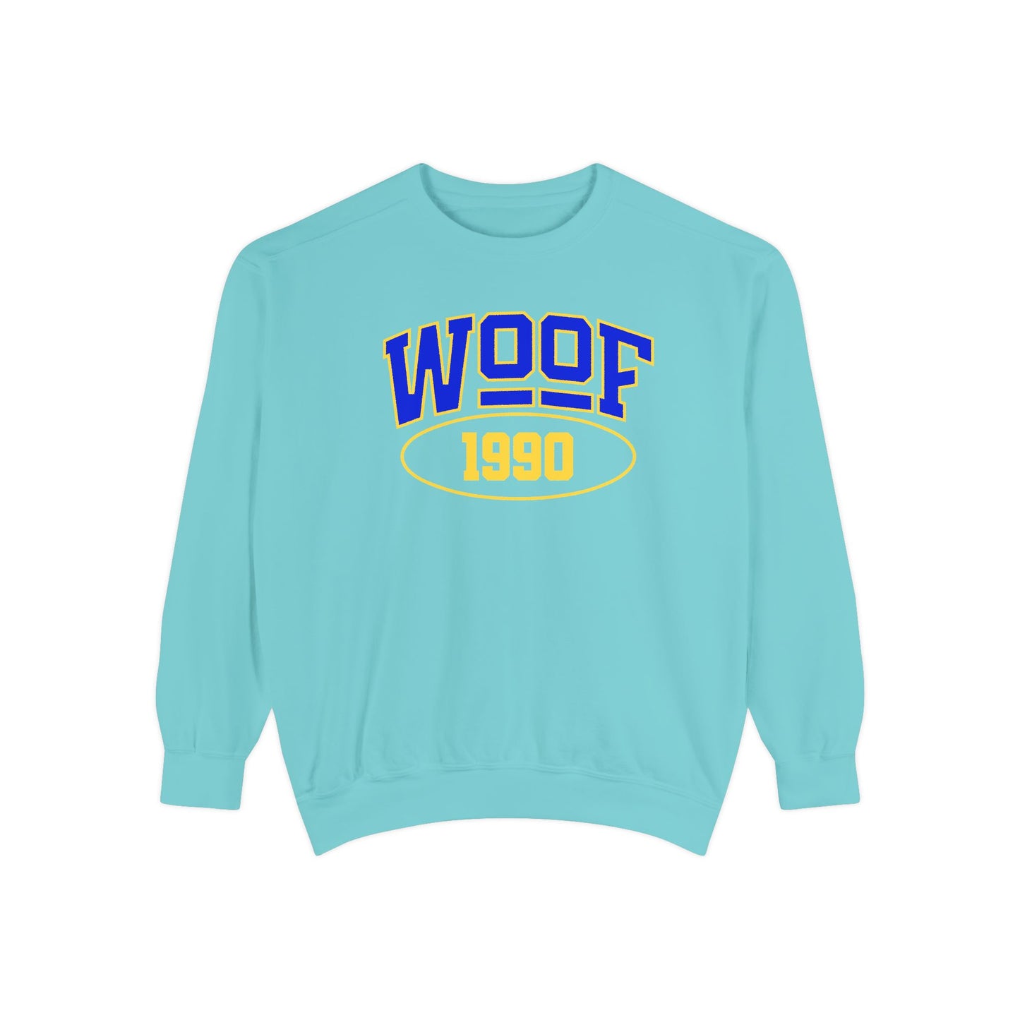 Woof 1990 Unisex Garment-Dyed Sweatshirt