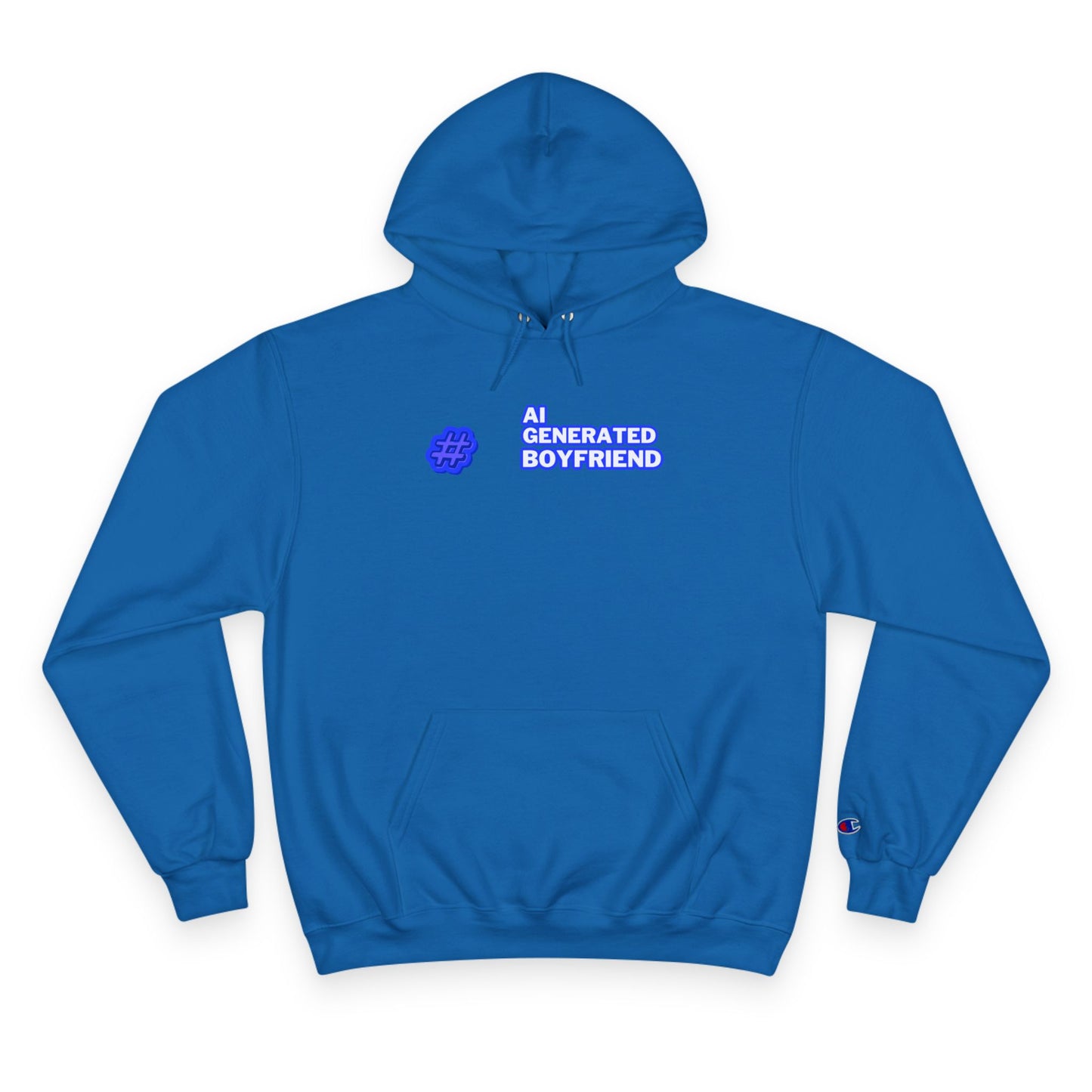 AI Generated Boyfriend Champion Hoodie
