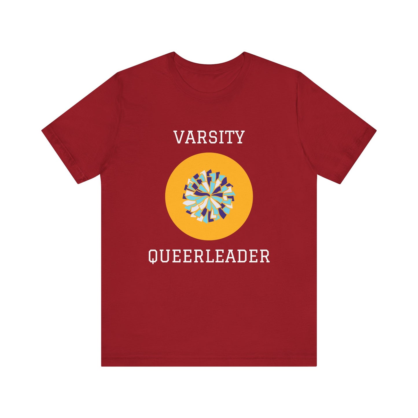 Varsity Queerleader #2 Unisex Jersey Short Sleeve Tee