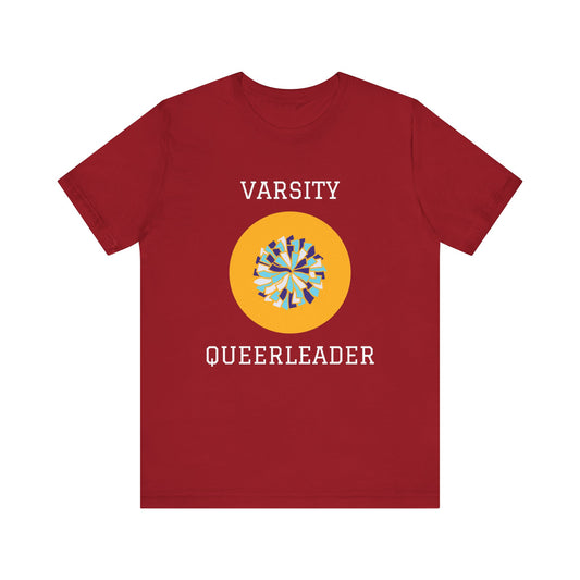 Varsity Queerleader #2 Unisex Jersey Short Sleeve Tee