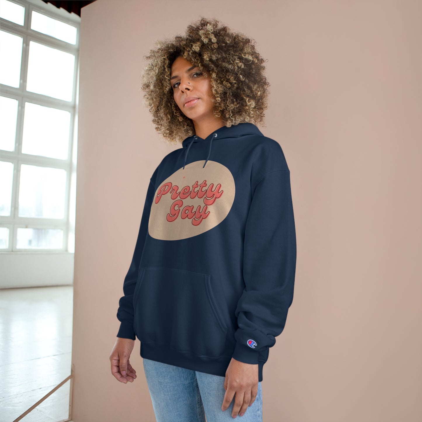 Pretty Gay Champion Hoodie