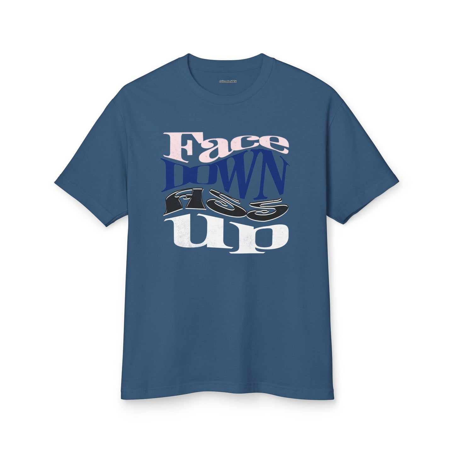 Face down Unisex Garment-Dyed Heavyweight Cotton Tee