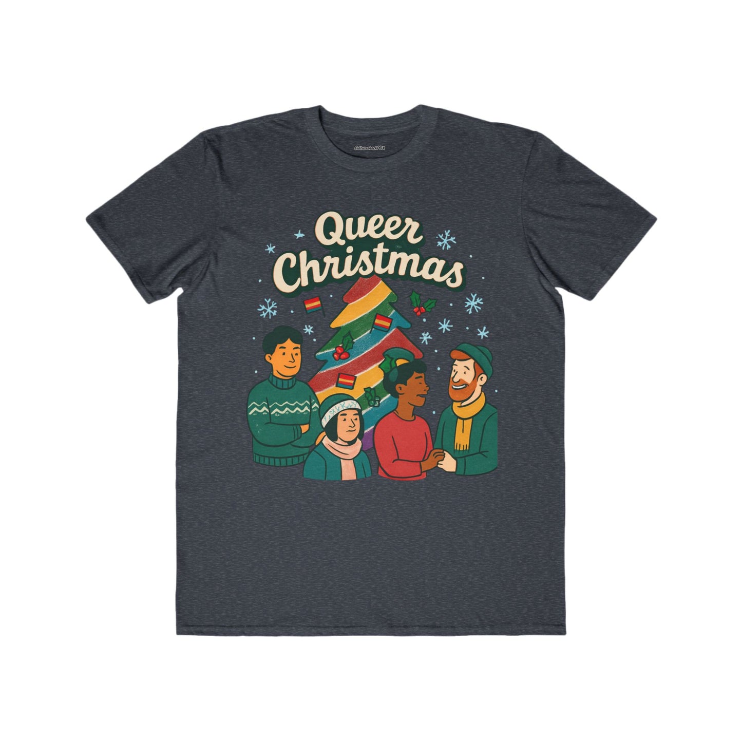 Queer Christmas Men's Lightweight Fashion Tee