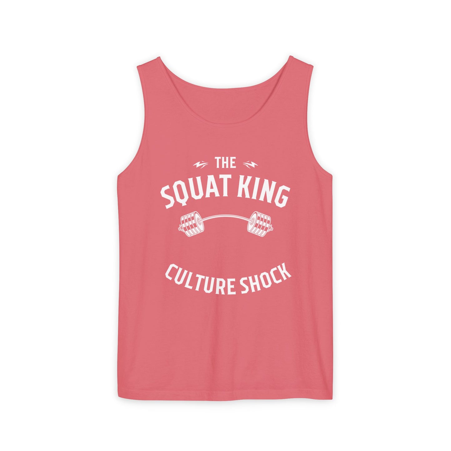Squat King Unisex Garment-Dyed Tank Top