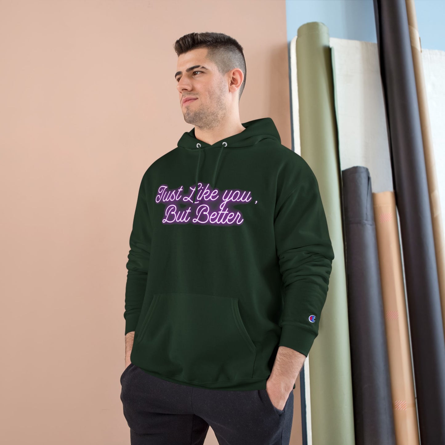 Just like you Champion Hoodie