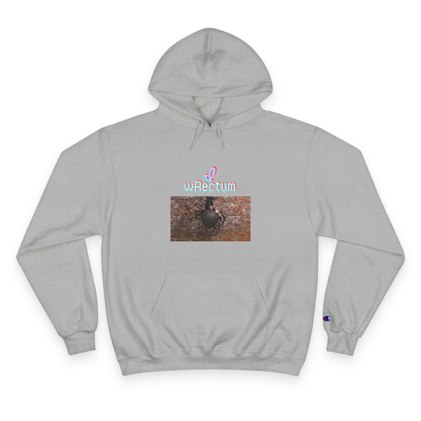 I Wrectum Champion Hoodie