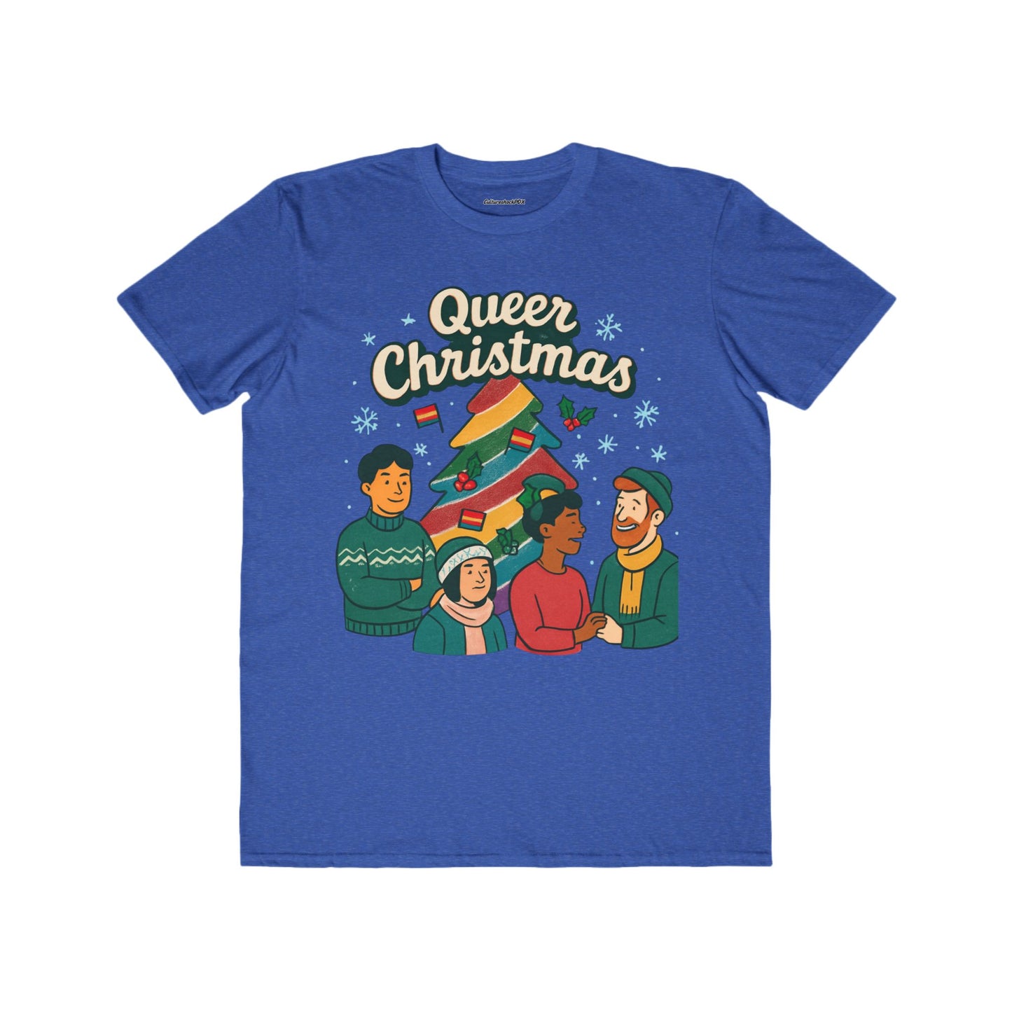Queer Christmas Men's Lightweight Fashion Tee