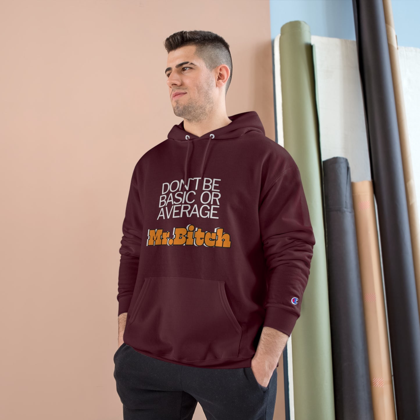 Mr.B***h #1 Champion Hoodie