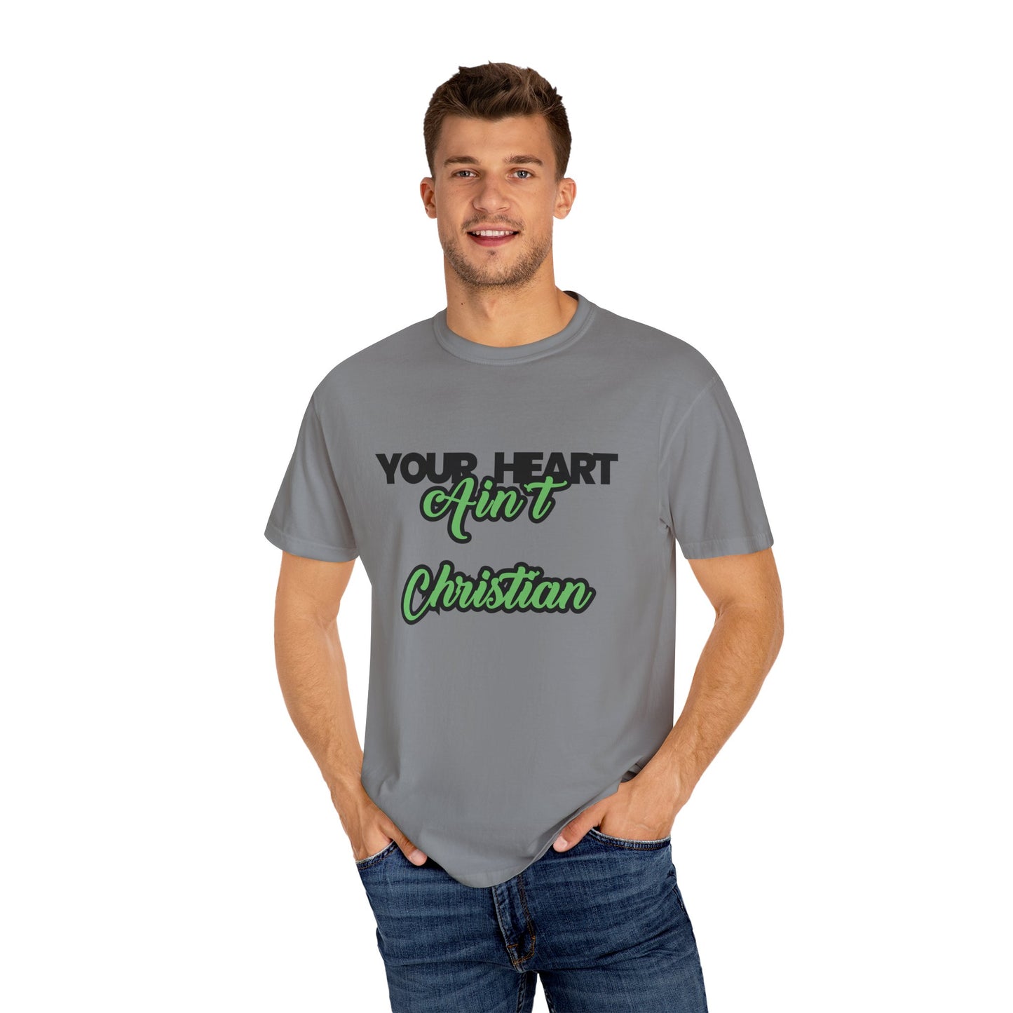 Your Heart Unisex Garment-Dyed T-shirt