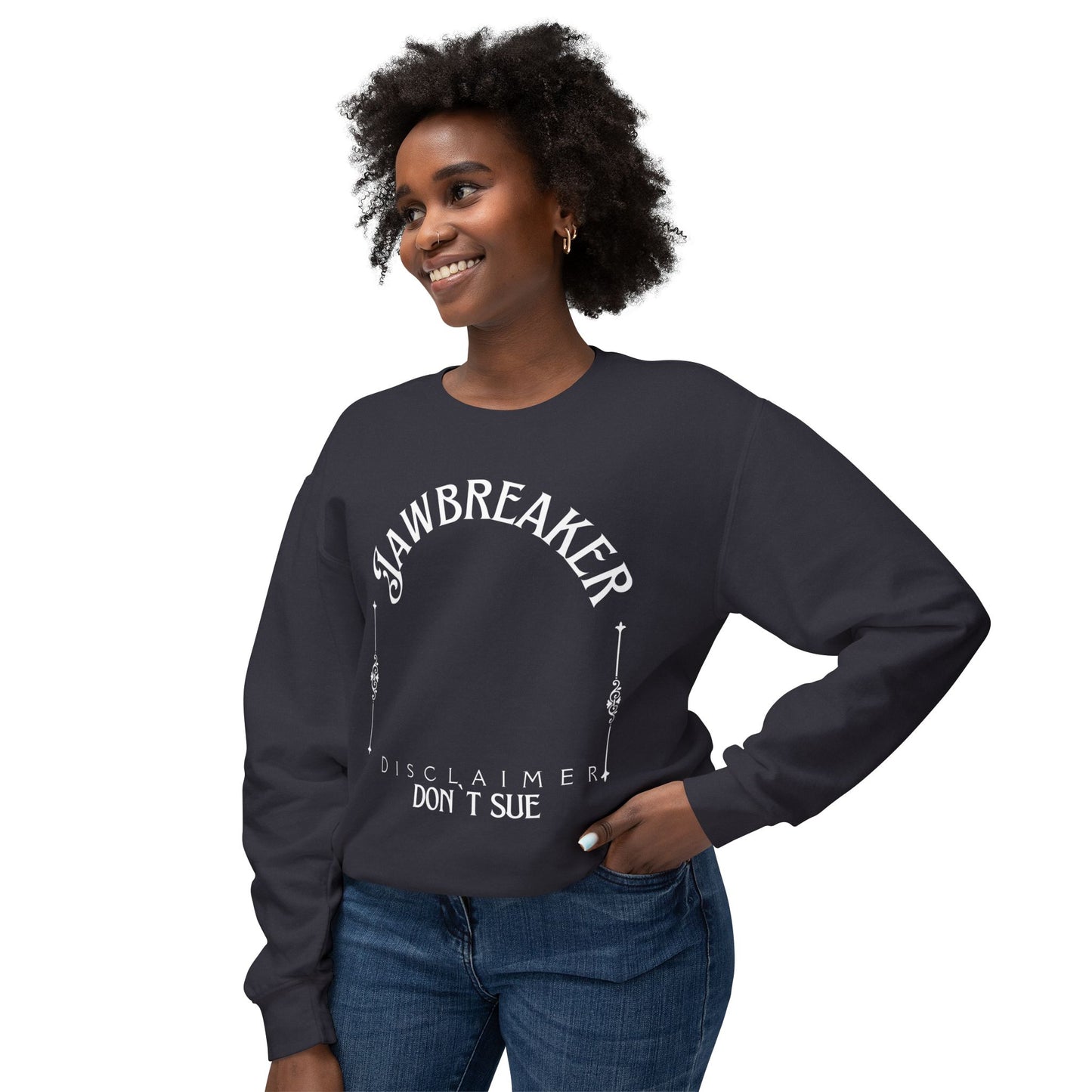 Jawbreaker Unisex Lightweight Crewneck Sweatshirt