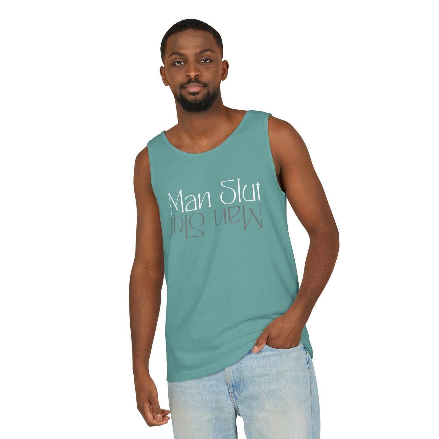 ManSlut 2 Unisex Garment-Dyed Tank Top