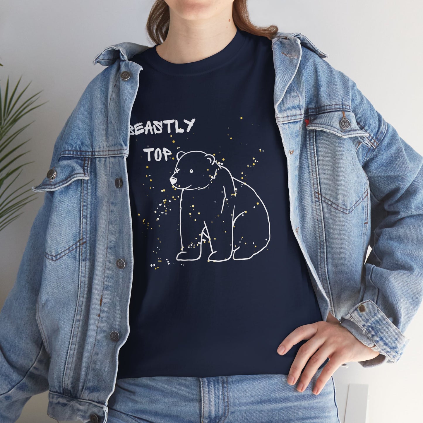 Beastly Top Unisex Heavy Cotton Tee