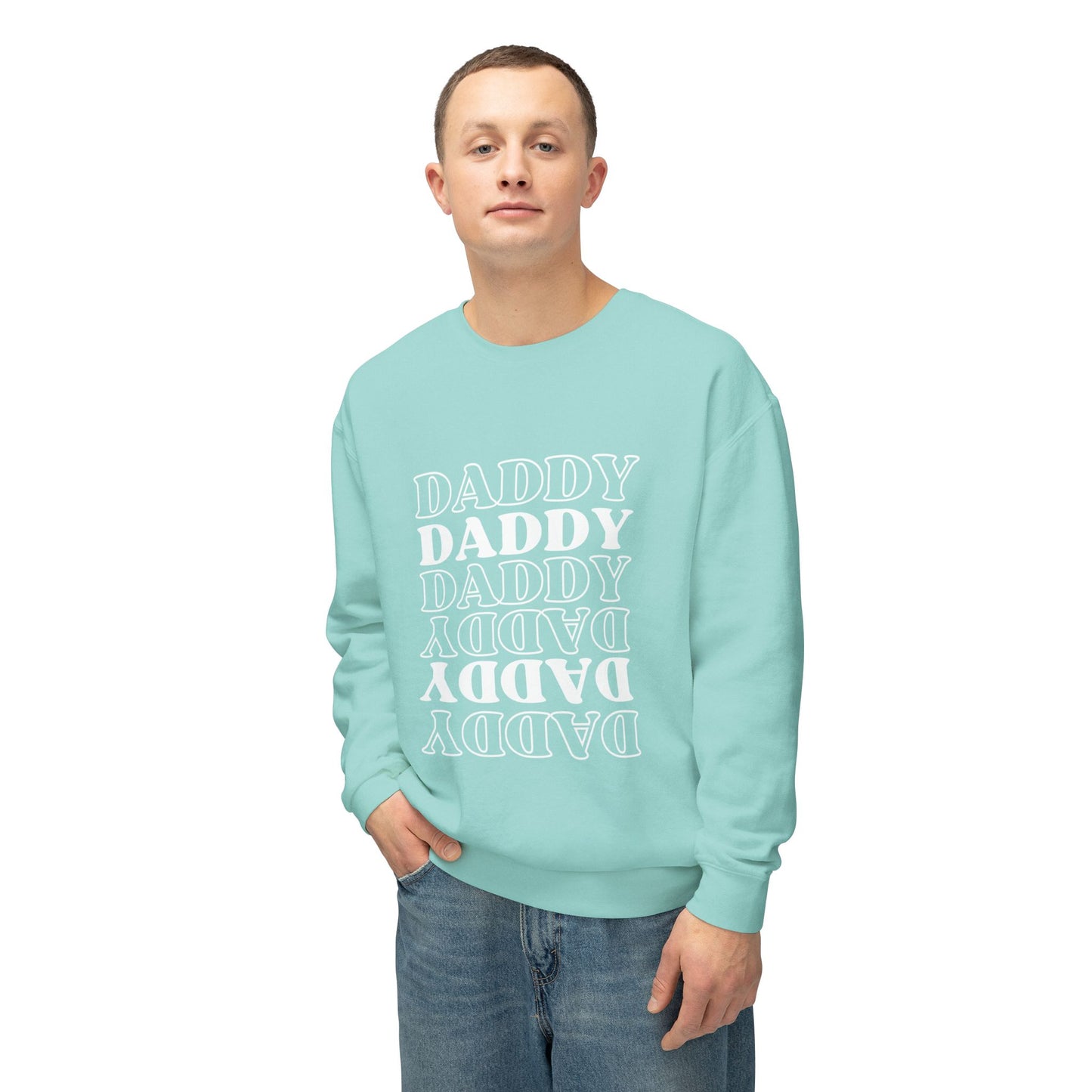 Daddy Unisex Lightweight Crewneck Sweatshirt