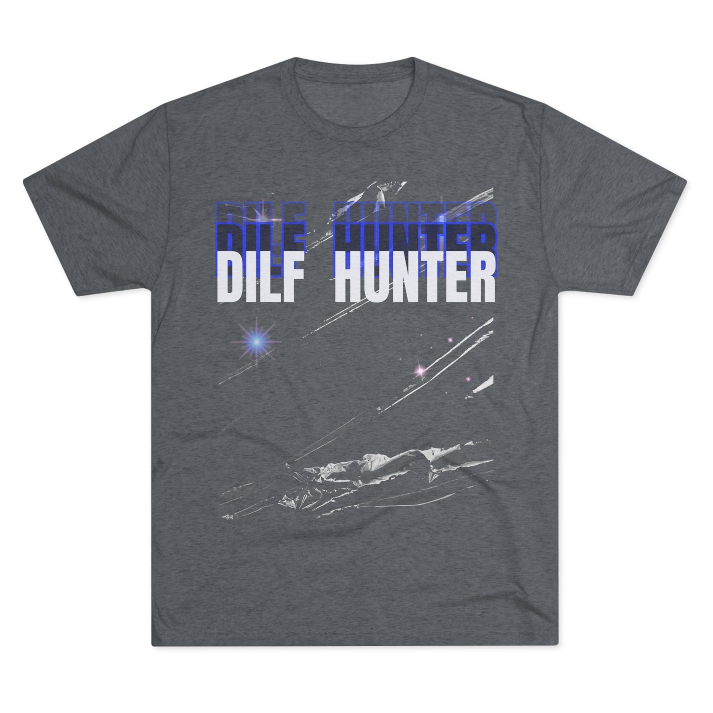 Dilf Hunter Unisex Tri-Blend Crew Tee