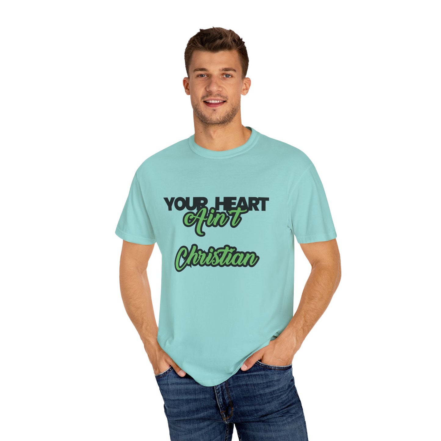 Your Heart Unisex Garment-Dyed T-shirt