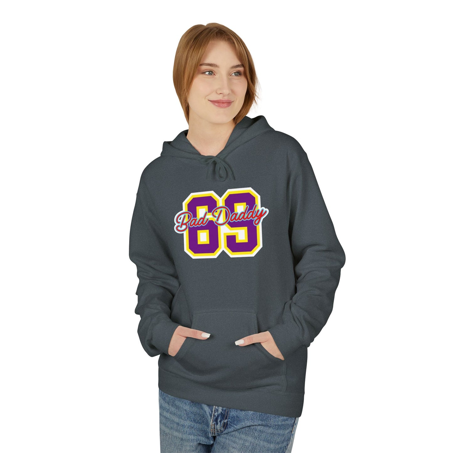 Bad Daddy Unisex Midweight Softstyle Fleece Hoodie