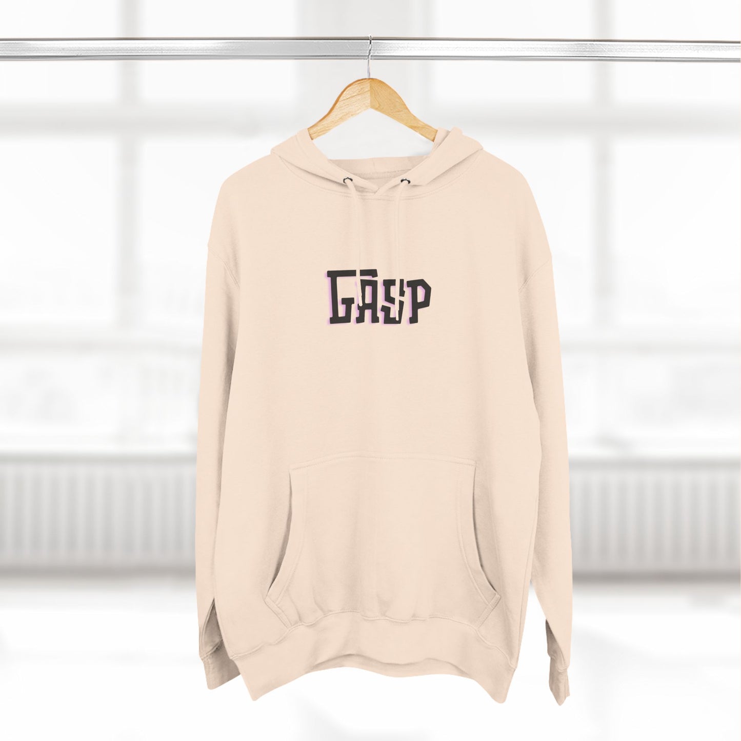 Gasp Three-Panel Fleece Hoodie