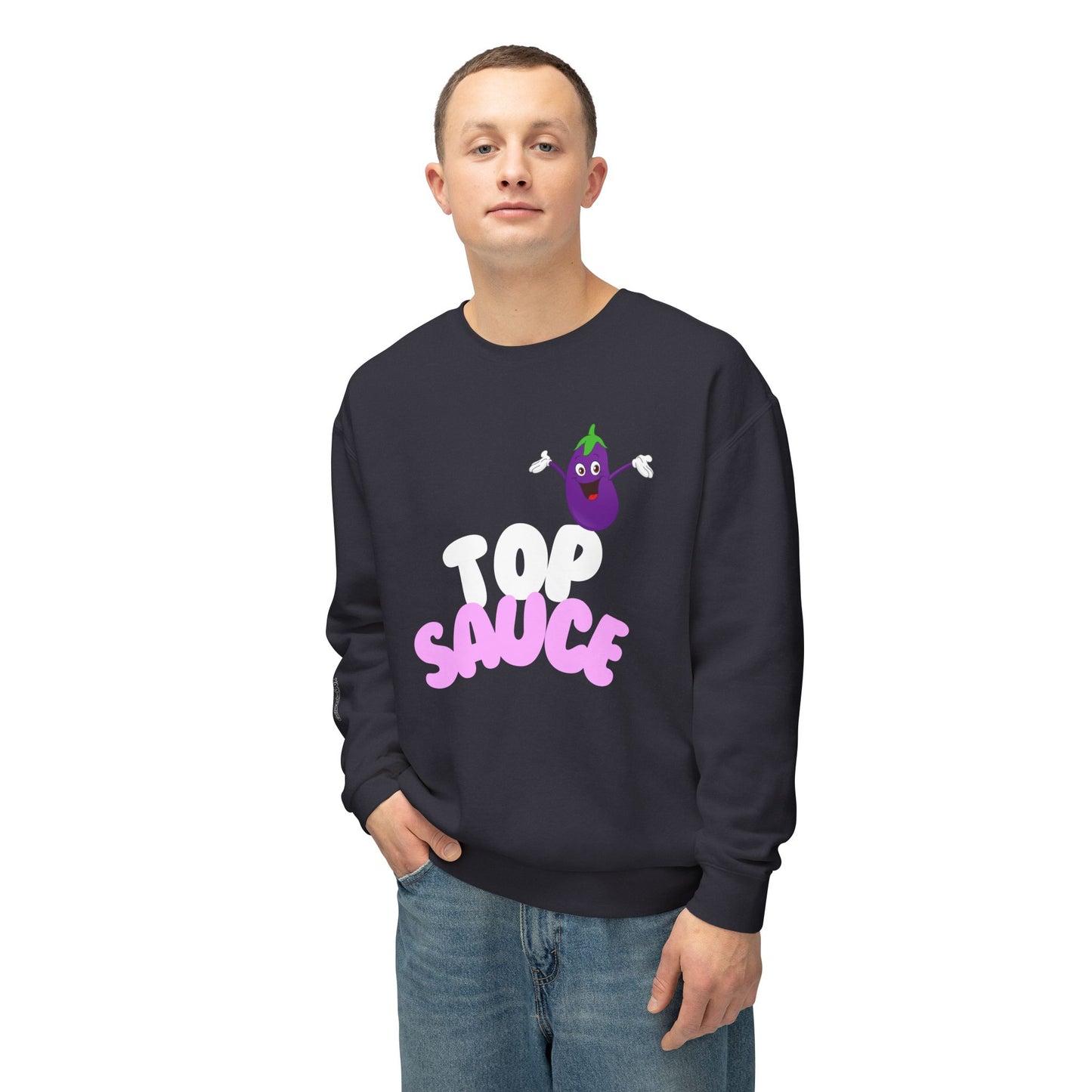 Top Sauce Unisex Lightweight Crewneck Sweatshirt