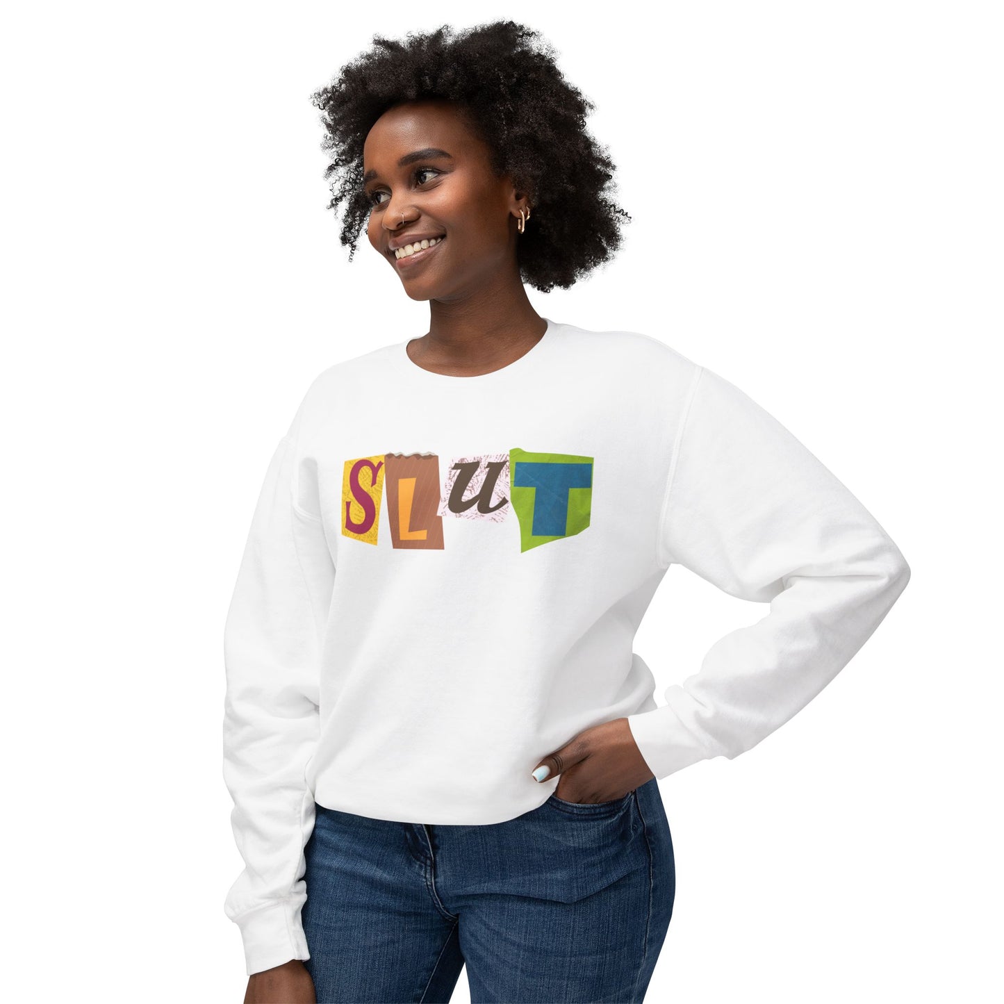 S>LUT Unisex Lightweight Crewneck Sweatshirt