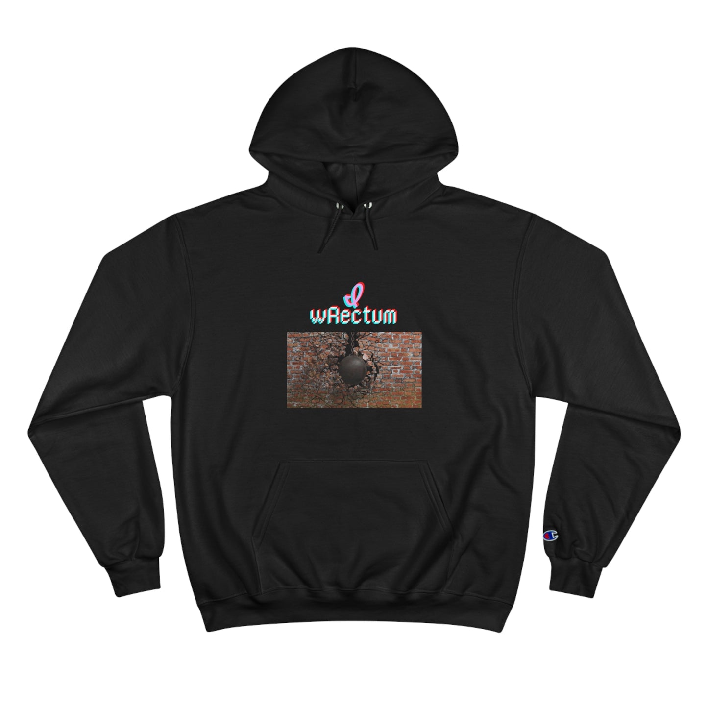 I Wrectum Champion Hoodie