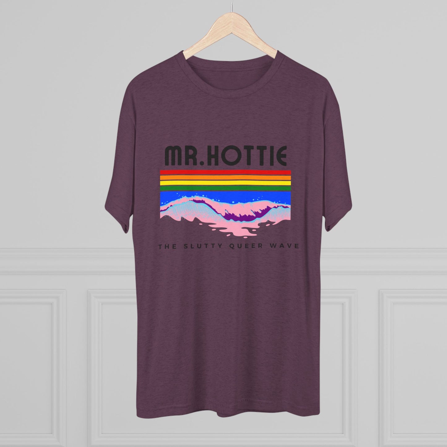 Mr.Hottie  Unisex Tri-Blend Crew Tee