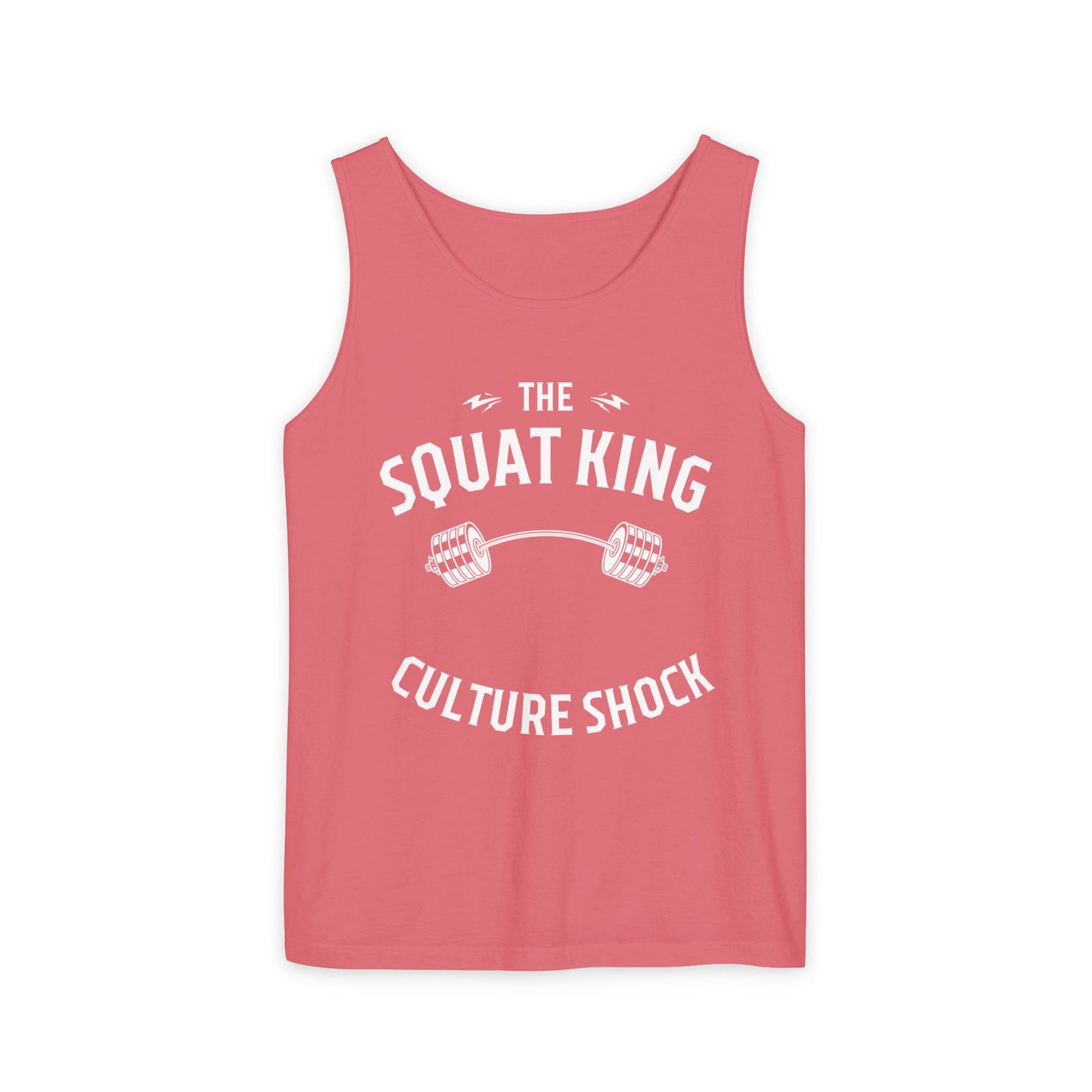 Squat King Unisex Garment-Dyed Tank Top