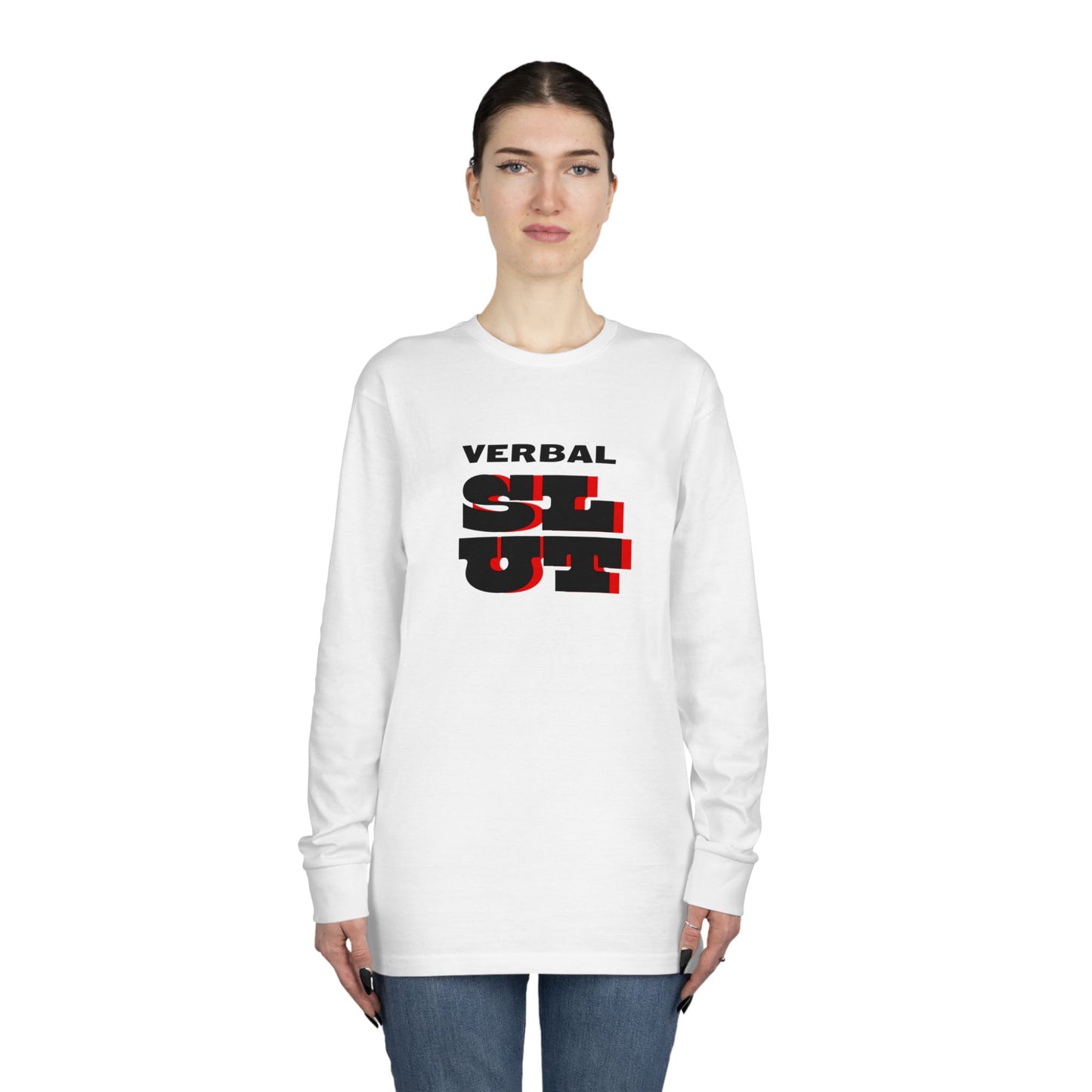 Verbal #2 Long Sleeve Crewneck Tee