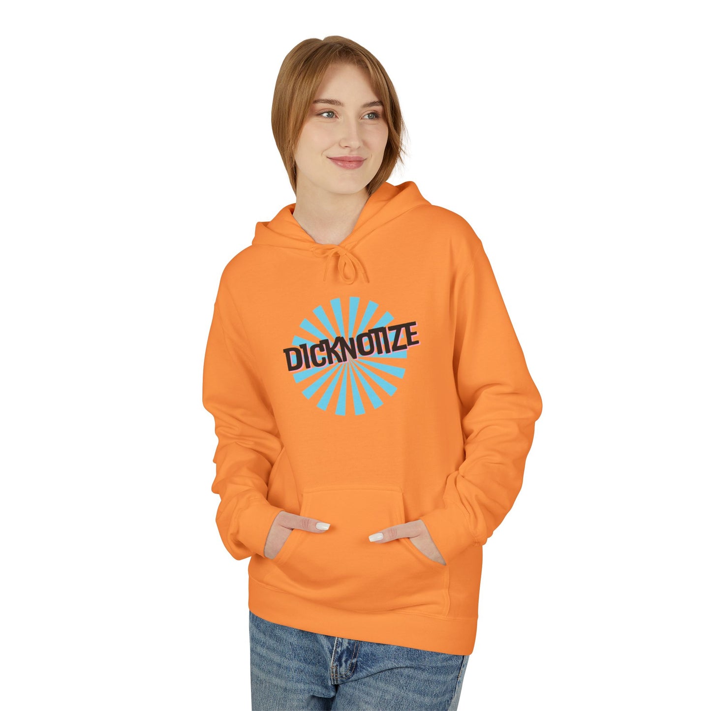 Dicknotize Unisex Midweight Softstyle Fleece Hoodie