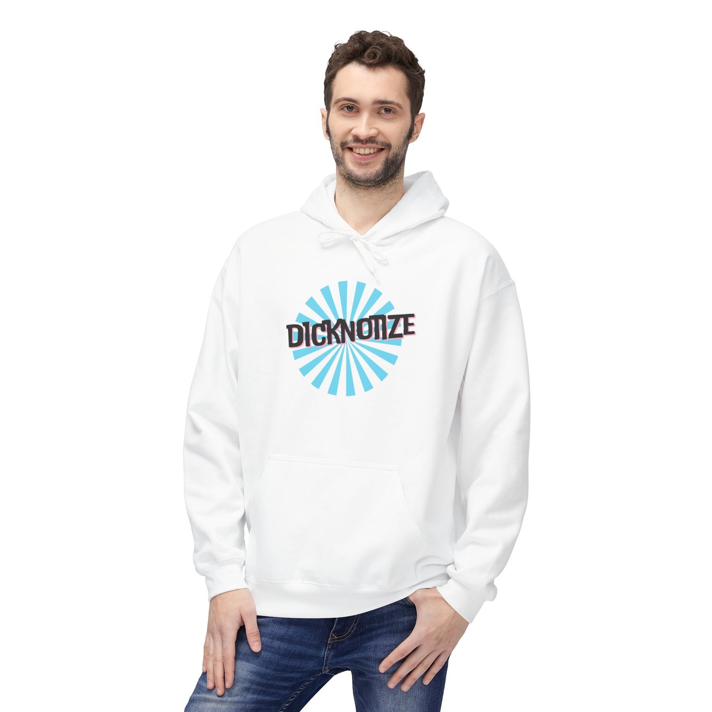 Dicknotize Unisex Midweight Softstyle Fleece Hoodie