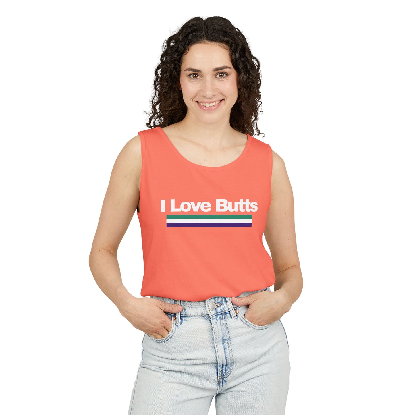 Butts Unisex Garment-Dyed Tank Top