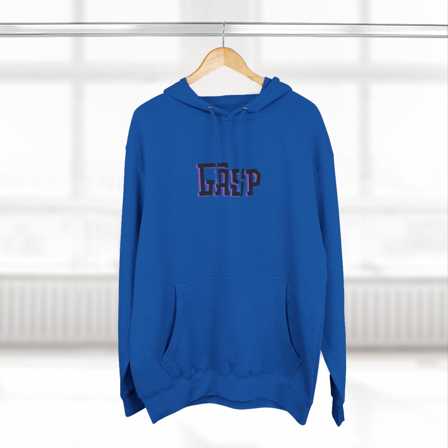 Gasp Three-Panel Fleece Hoodie