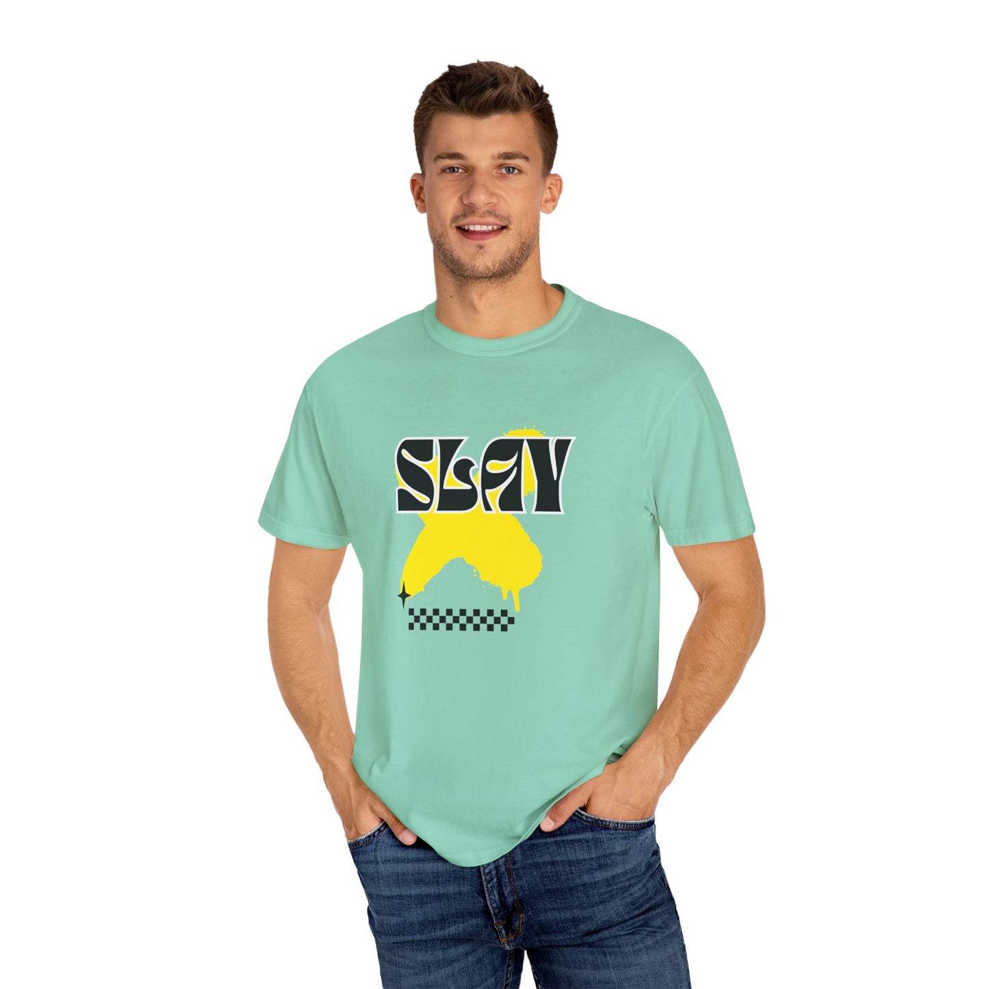 Slay Unisex Garment-Dyed T-shirt
