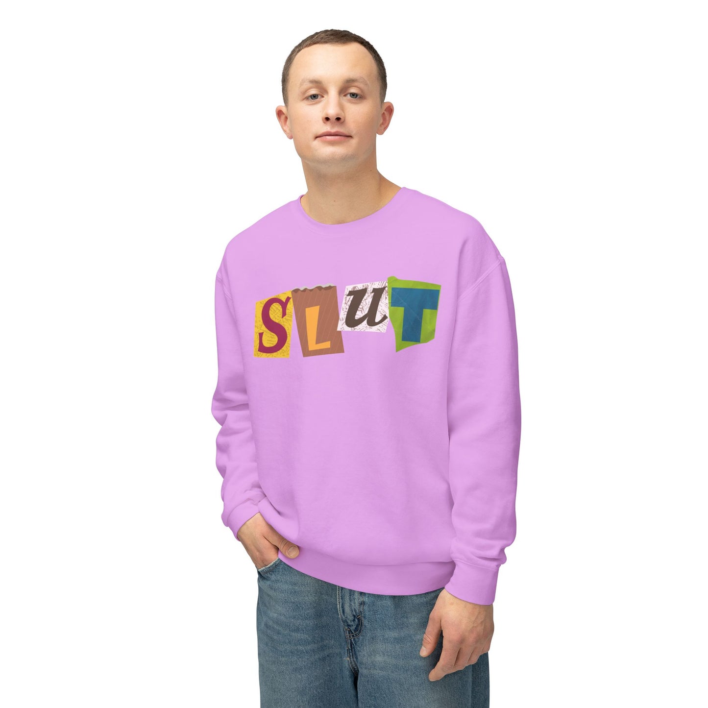S>LUT Unisex Lightweight Crewneck Sweatshirt