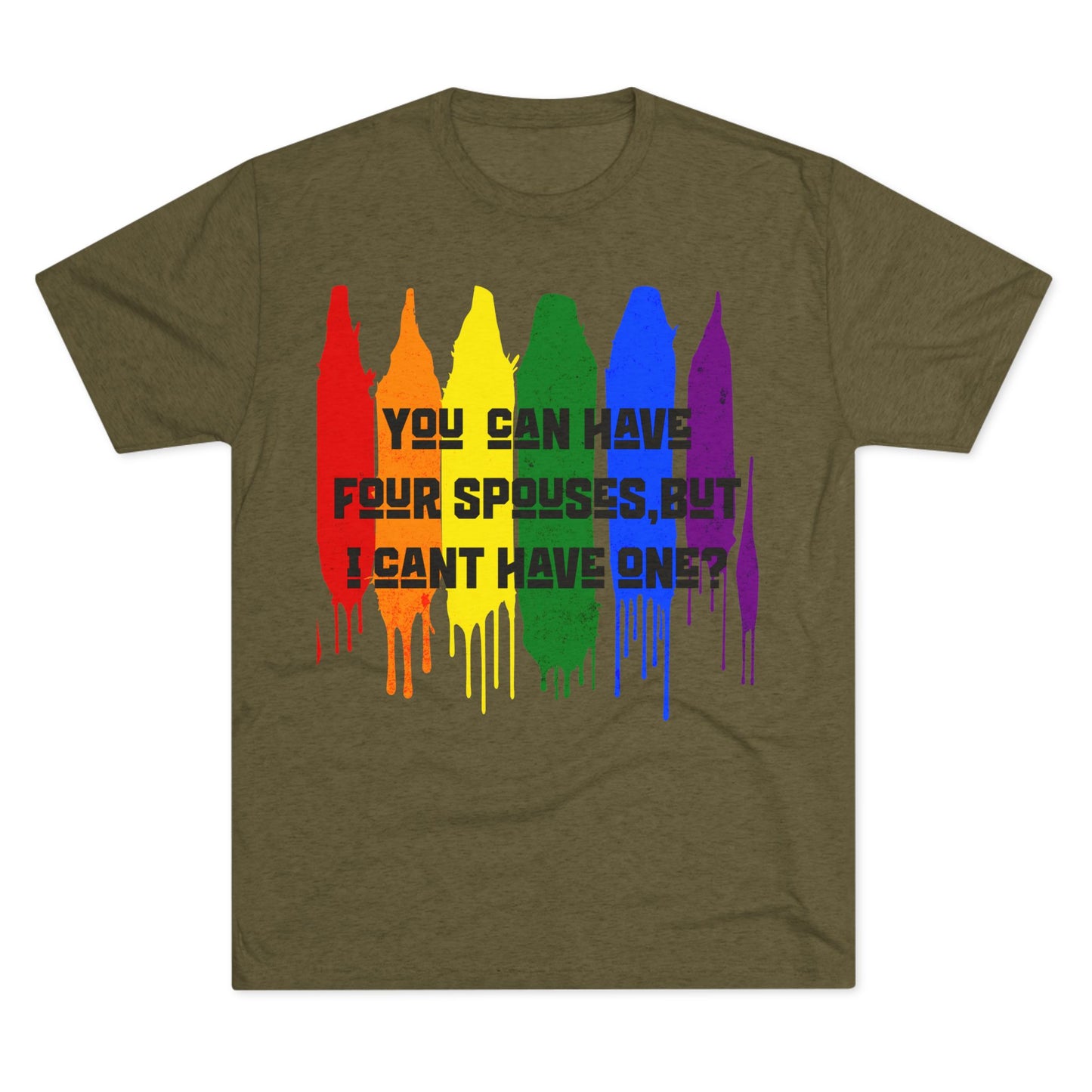 Marriage Equality #1  Unisex Tri-Blend Crew Tee
