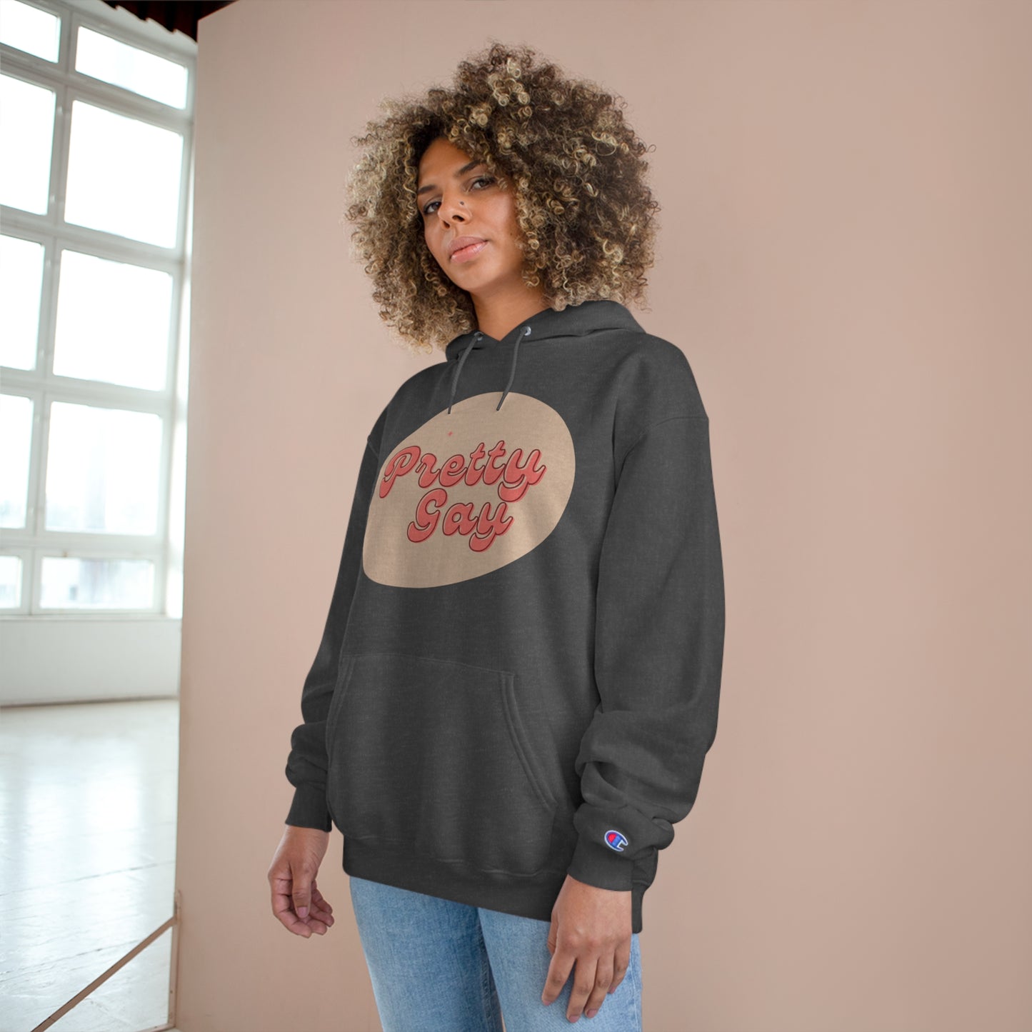 Pretty Gay Champion Hoodie
