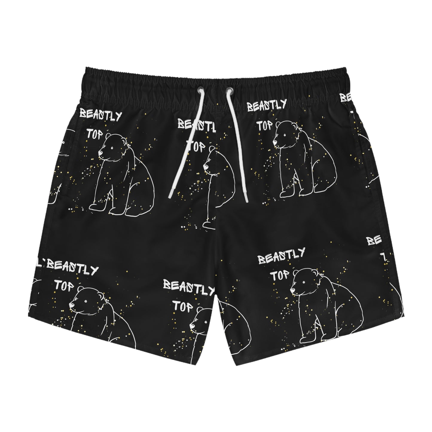 Beastly Top Swim Trunks (AOP)