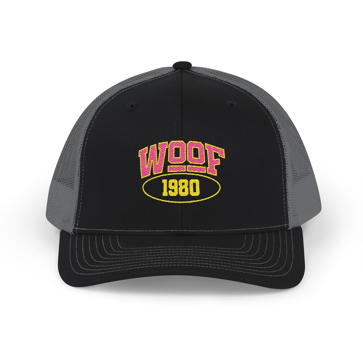 Woof 1980 Snapback Trucker Cap (Embroidery)