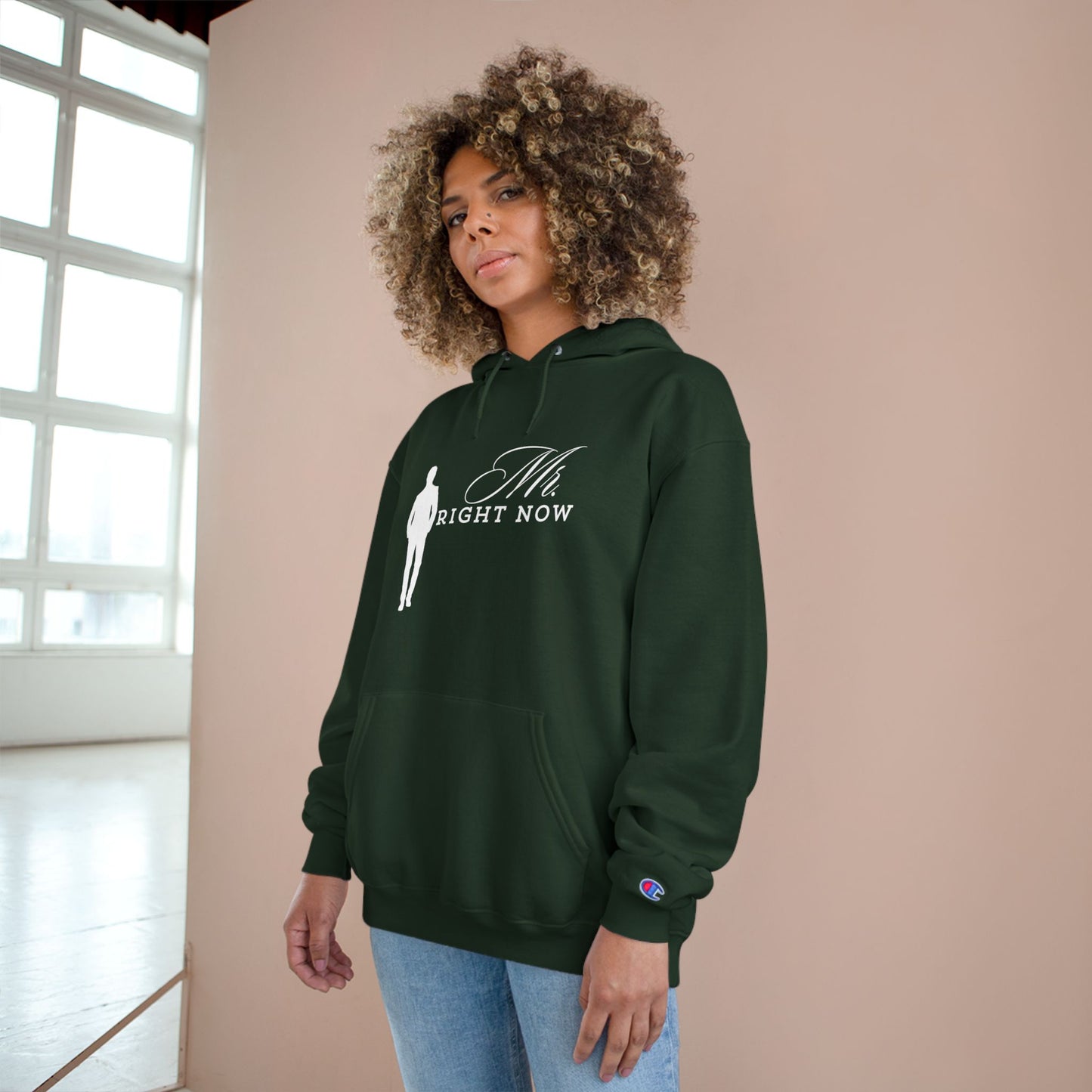 Mr.RightNow Champion Hoodie