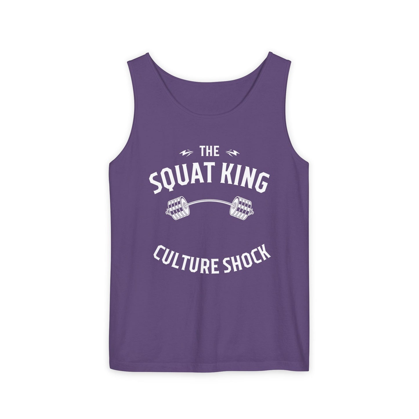 Squat King Unisex Garment-Dyed Tank Top