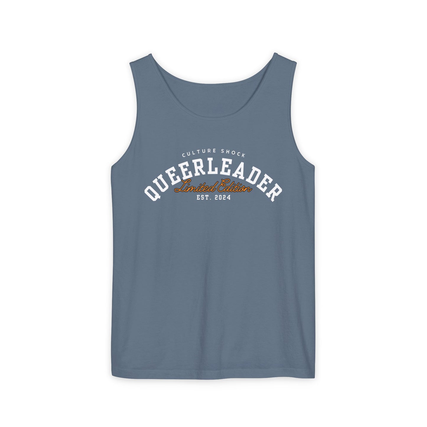 Cultureshock queerleader Unisex Garment-Dyed Tank Top