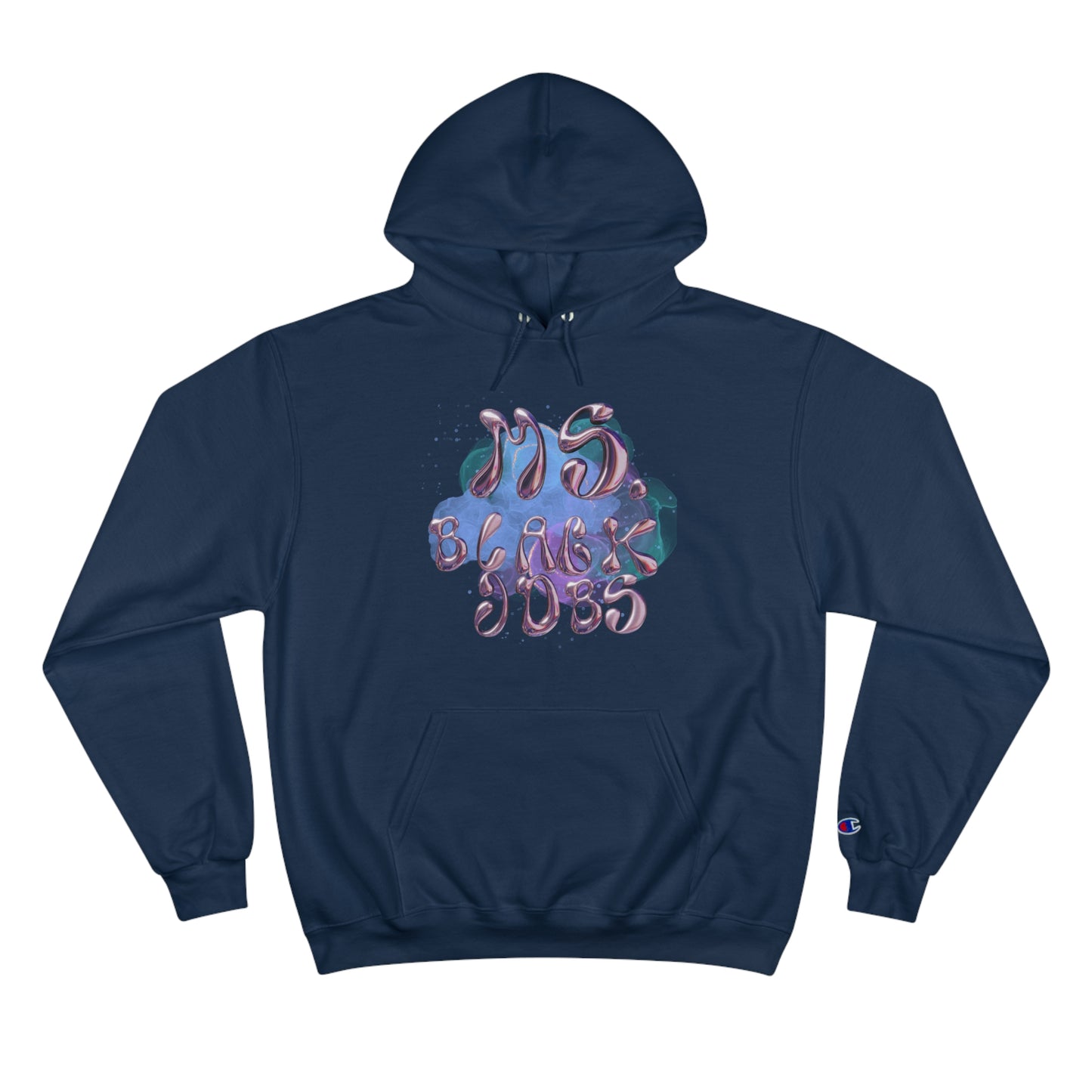 Ms. Black Jobs Champion Hoodie