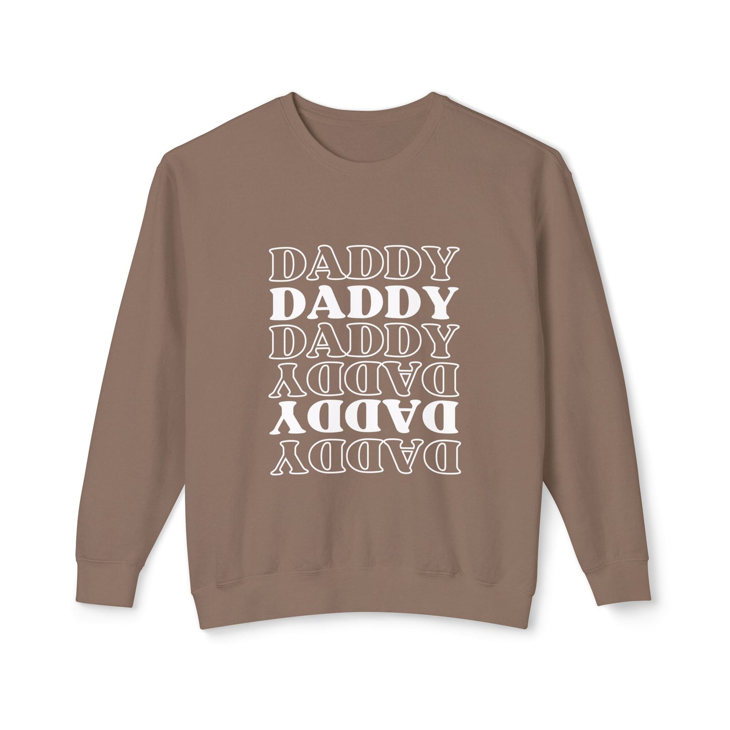 Daddy Unisex Lightweight Crewneck Sweatshirt