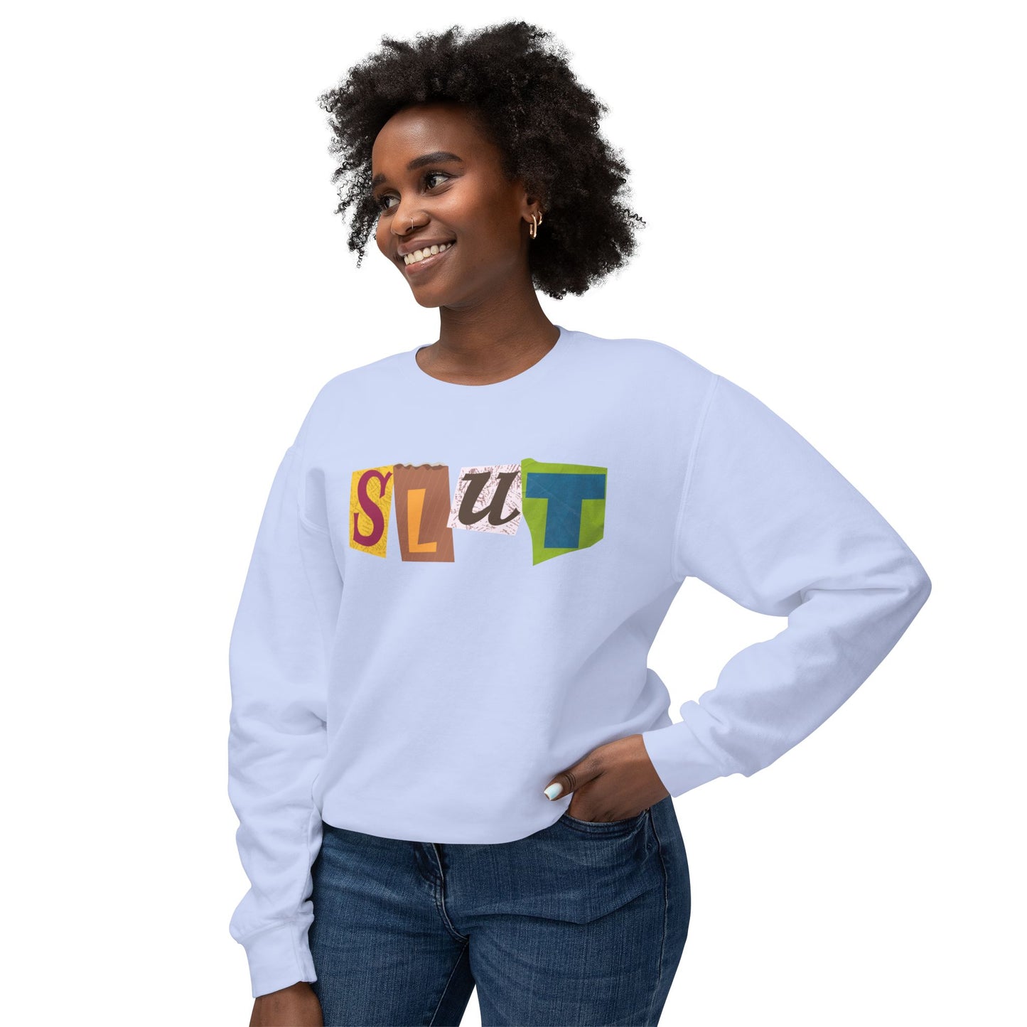 S>LUT Unisex Lightweight Crewneck Sweatshirt